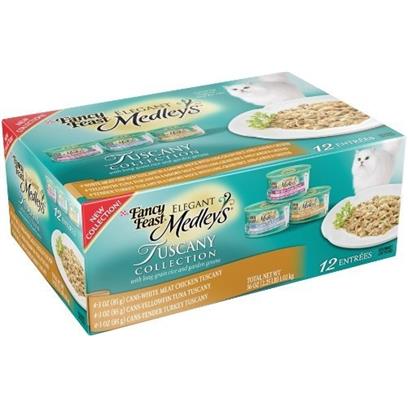 Fancy Feast Elegant Medleys Tuscany Collection Pack Canned Cat Food