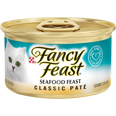Fancy Feast Gourmet Seafood Canned Cat Food