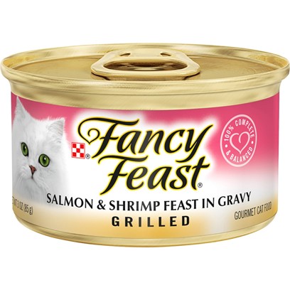 Fancy Feast Grilled Salmon and Shrimp Canned Cat Food