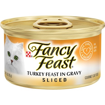Fancy Feast Sliced Turkey Canned Cat Food