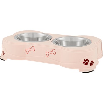 Loving Pets Dolce Diner Dishes-Bowl-Pink