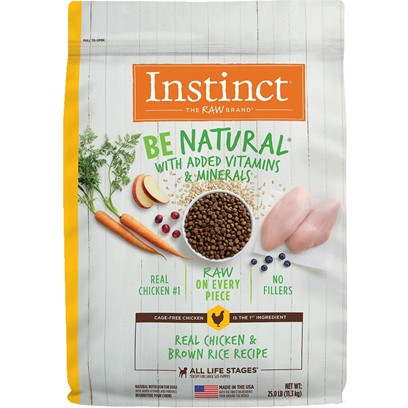 Nature's Variety Instinct Be Natural Chicken & Brown Rice Recipe Dry Dog Food