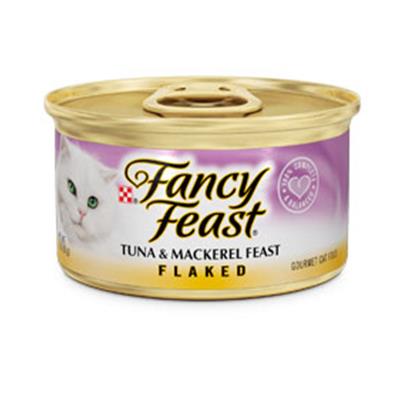 Fancy Feast Flaked Tuna and Mackerel Canned Cat Food