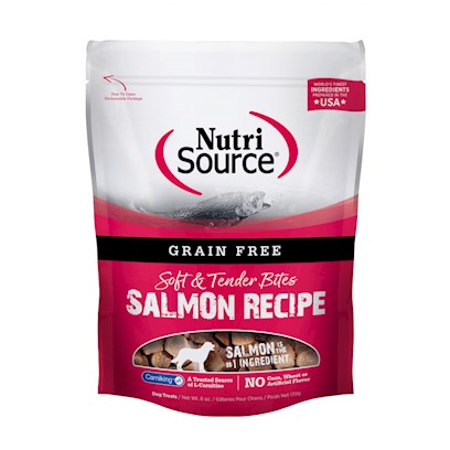 NutriSource Soft and Tender Salmon Dog Treats