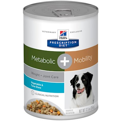 Hill's Prescription Diet Metabolic + Mobility, Weight + Joint Care Canned Dog Food