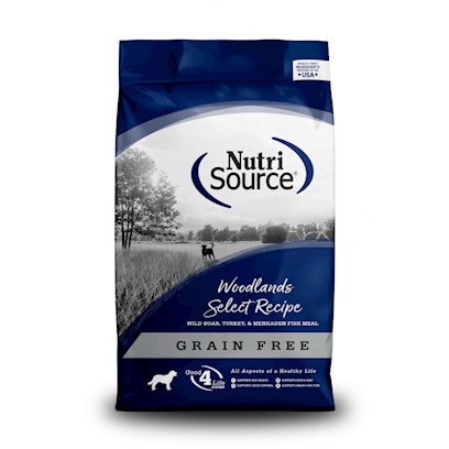 NutriSource Grain Free Woodlands Dry Dog Food