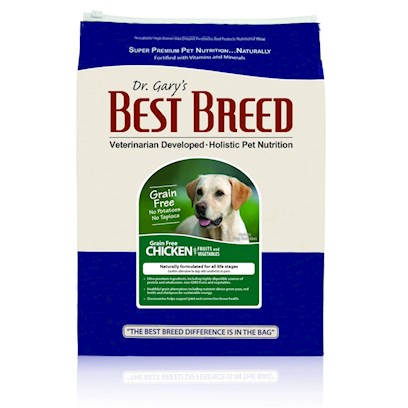 Dr. Gary's Best Breed Grain Free Holistic Chicken with Fruits & Vegetables Dry Dog Food