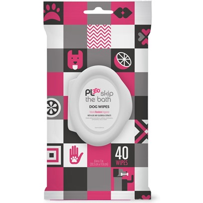 PL360 Dog Grooming Wipes - Mandarin Scent