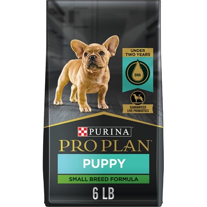 Purina Pro Plan High Protein Small Breed Chicken & Rice Formula Puppy Food