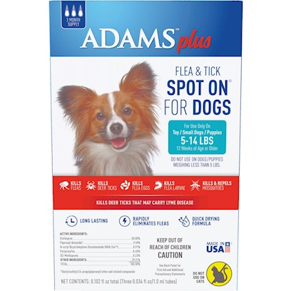 Adams Plus Spot On Flea & Tick For Dogs