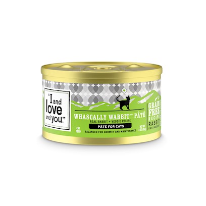 I and Love and You Grain Free Whascally Rabbit Recipe Canned Cat Food
