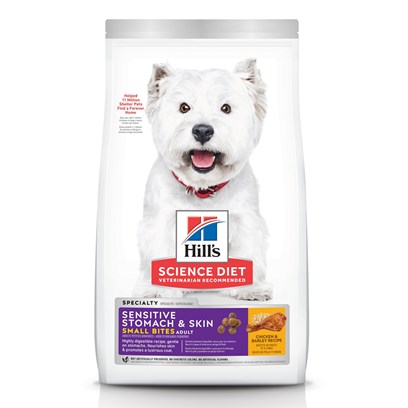 Hill's Science Diet Sensitive Stomach & Skin Small Bites Chicken & Barley Recipe Adult Dry Dog Food