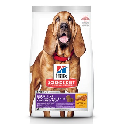 Hill's Science Diet Sensitive Stomach & Skin Chicken & Barley Large Breed Adult Dry Dog Food