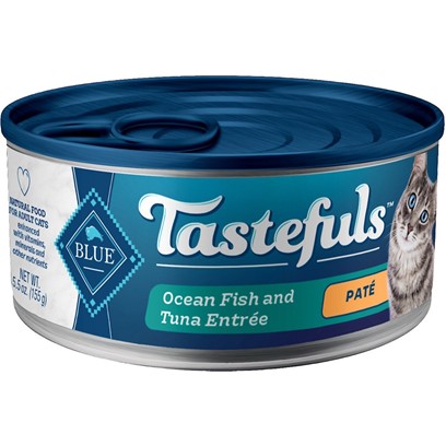 Blue Buffalo Tastefuls Natural Pate Ocean Fish & Tuna Entree Wet Cat Food