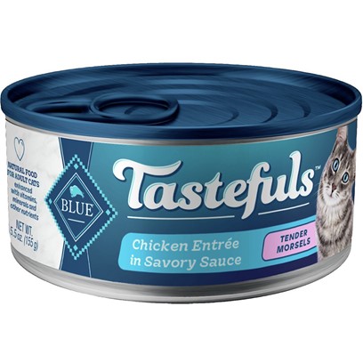 Blue Buffalo Tastefuls Natural Tender Morsels Chicken Entree Wet Cat Food