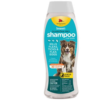 Sergeant's Guardian PRO Flea & Tick Shampoo for Dogs Spring Freesia