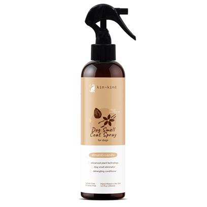 kin+kind Almond Vanilla Natural Coat Spray for Dog Smells