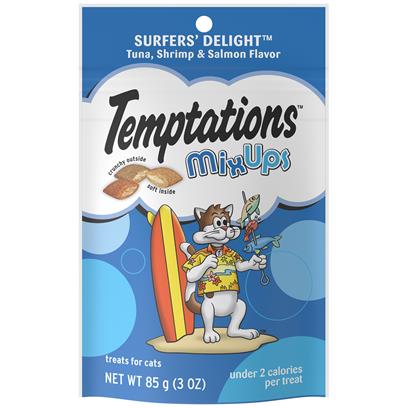 Temptations MixUps Crunchy and Soft Cat Treats, Surfer's Delight Flavor