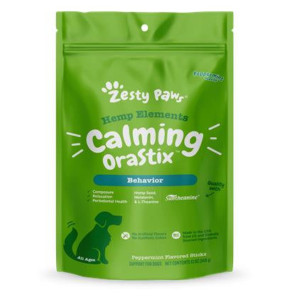 Zesty Paws Calming OraStix for Dogs