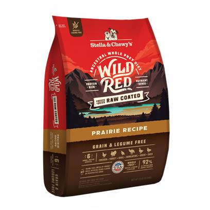 Stella & Chewy's Wild Red Dry Dog Food Raw Coated High Protein Grain & Legume Free Prairie Recipe