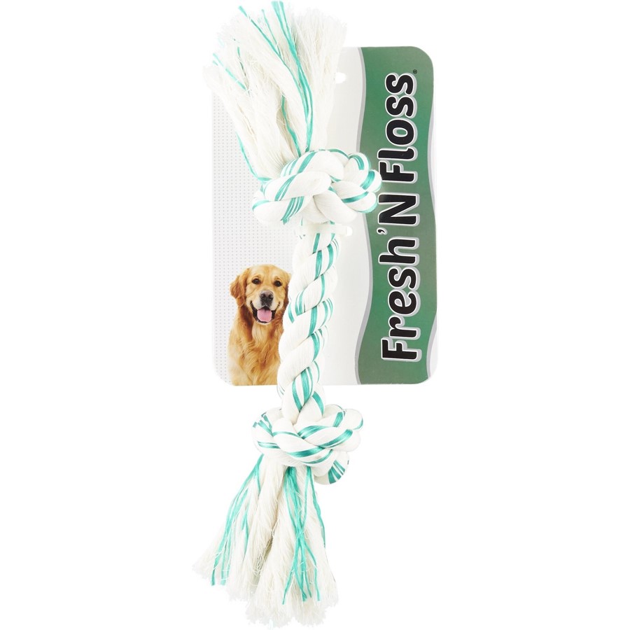 Buy Booda Fresh Floss Spearmint 2 Knot Bones Online PetCareRx
