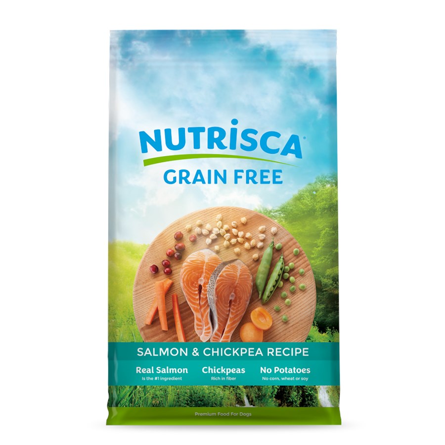 Salmon and chickpea hotsell dog food