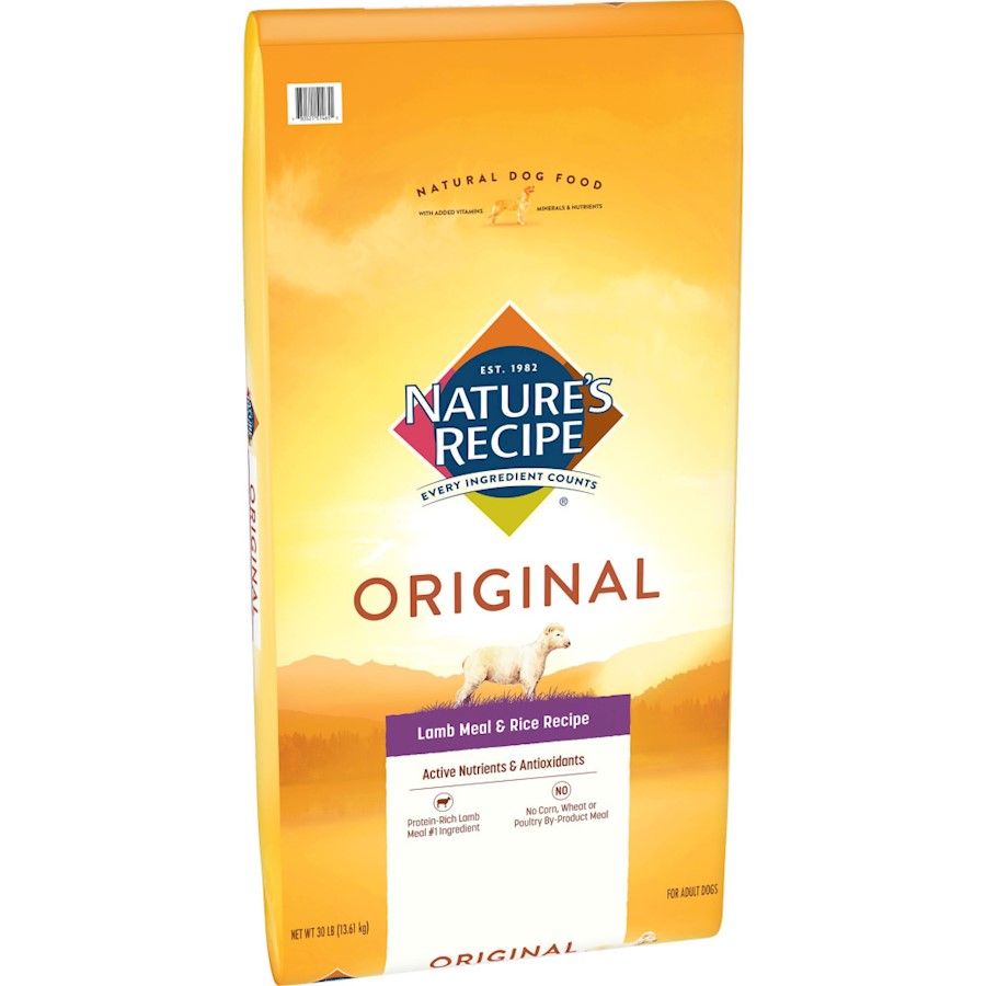 Nature s Recipe Adult Lamb Meal Rice Recipe Dog Food
