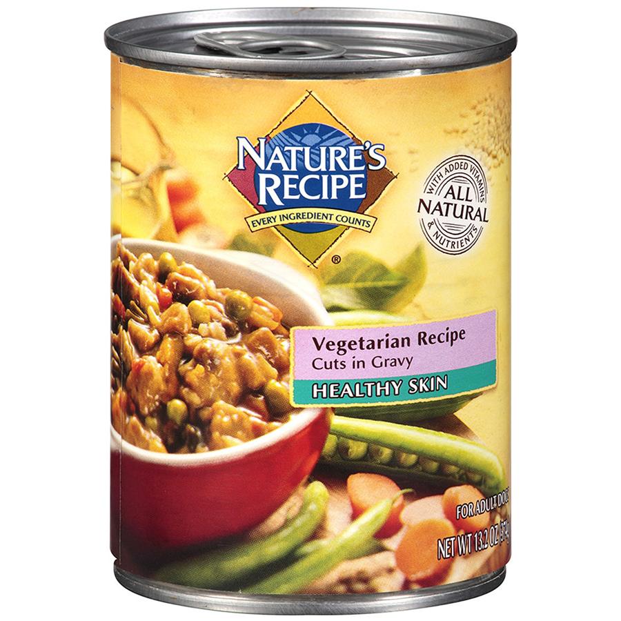 Nature's recipe healthy skin sale vegetarian recipe dry dog food
