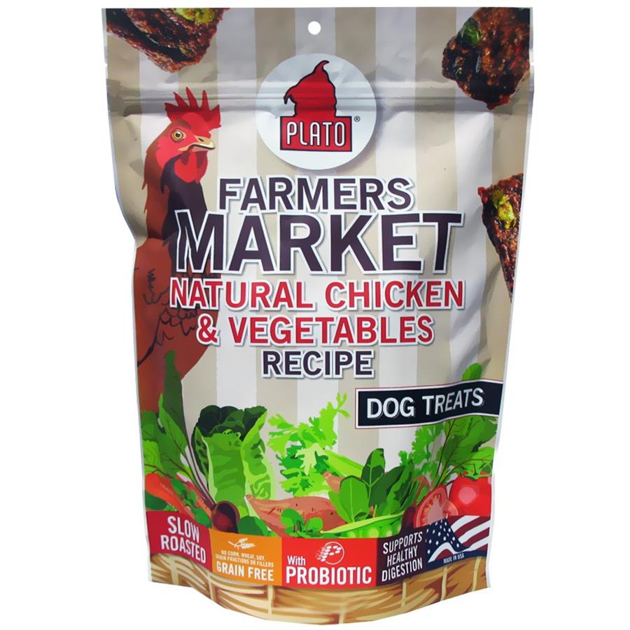 Plato Farmers Market Chicken Vegetables Dog Treats