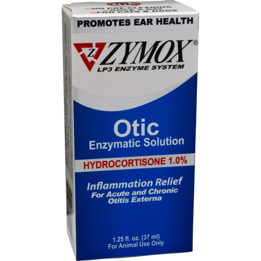 Buy Zymox Enzymatic Ear Solution with 0.5 Hydrocortisone Online