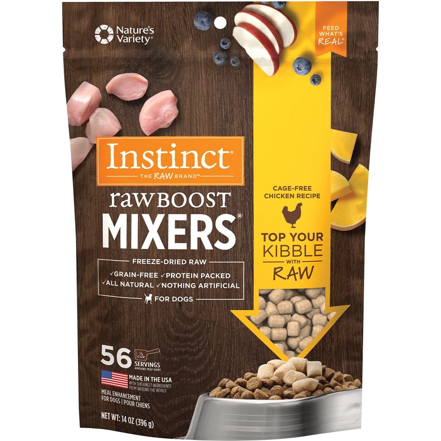 Instinct Raw Boost Grain-Free Recipe with Real Chicken Dry Dog Food, 21-lb