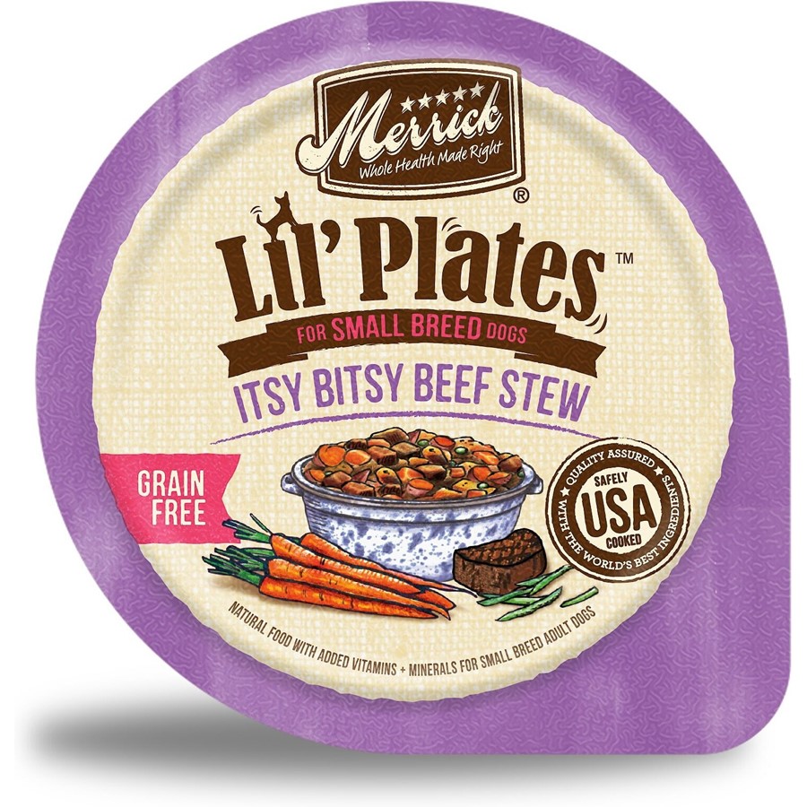 Buy Merrick Lil Plates Adult Small Breed Grain Free Itsy Bitsy