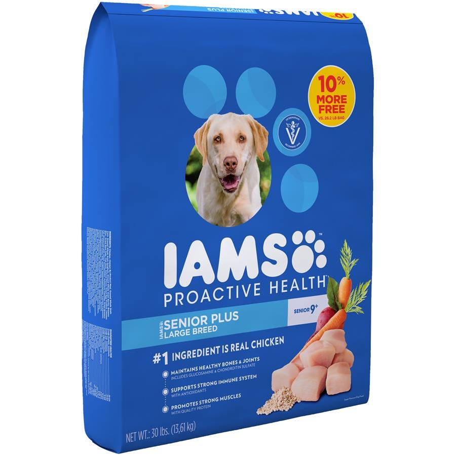 Buy Iams ProActive Health Senior Plus Large Breed Dry Dog Food