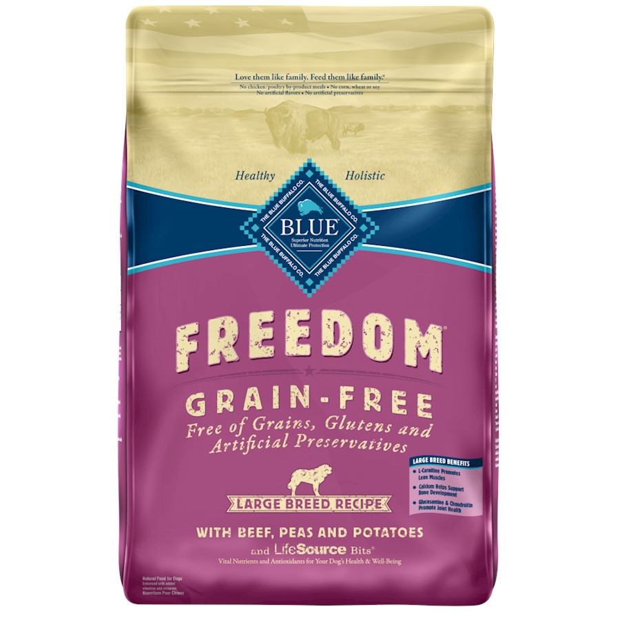 Buy Blue Buffalo Freedom Large Breed Adult Beef Recipe Dry Dog