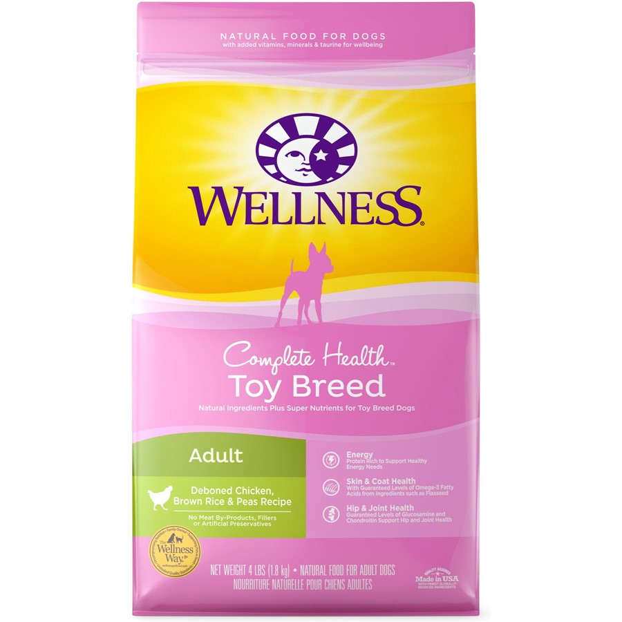 Wellness deboned chicken and store oatmeal