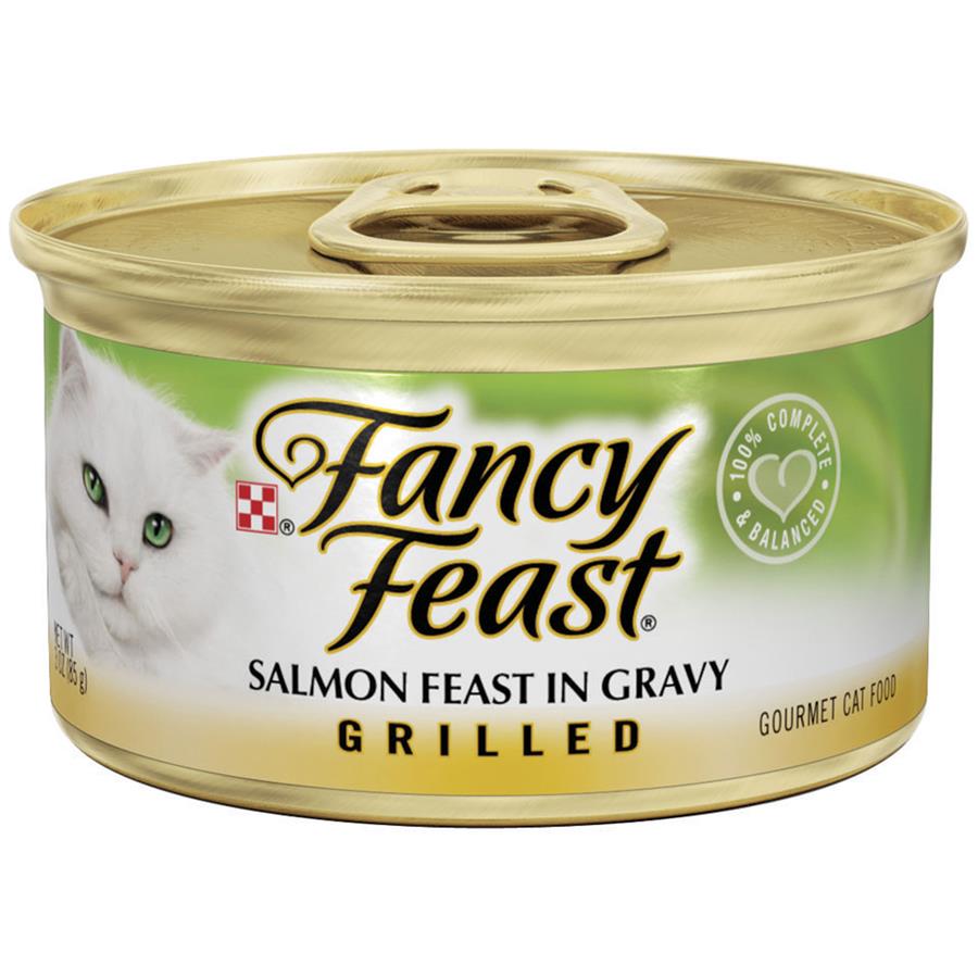 Buy Fancy Feast Grilled Salmon Canned Cat Food Online PetCareRx