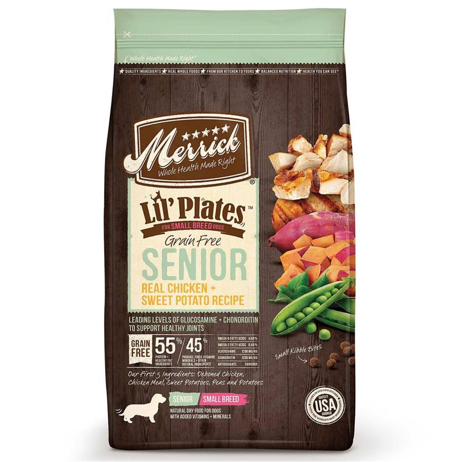 Buy Merrick Lil Plates Grain Free Senior Real Chicken And Sweet