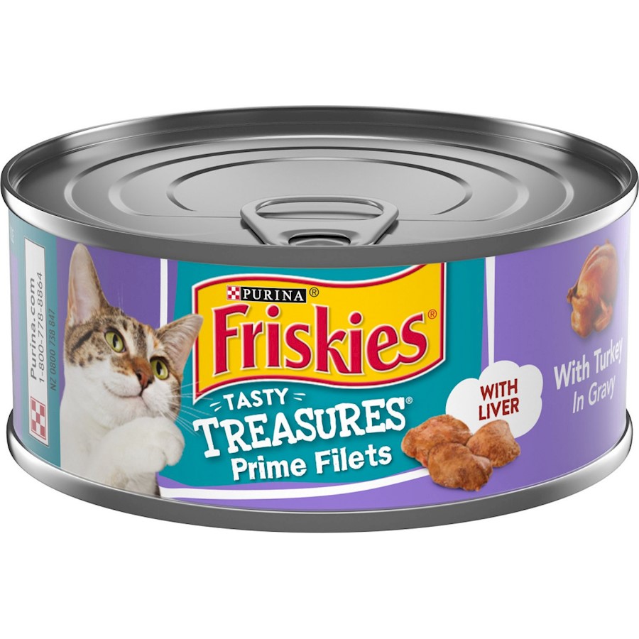 Friskies turkey and top cheese