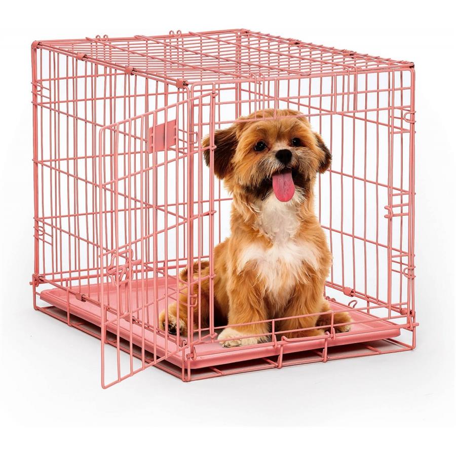 Midwest 1518 iCrate Folding Dog Black Crate For Toy Sized Dogs