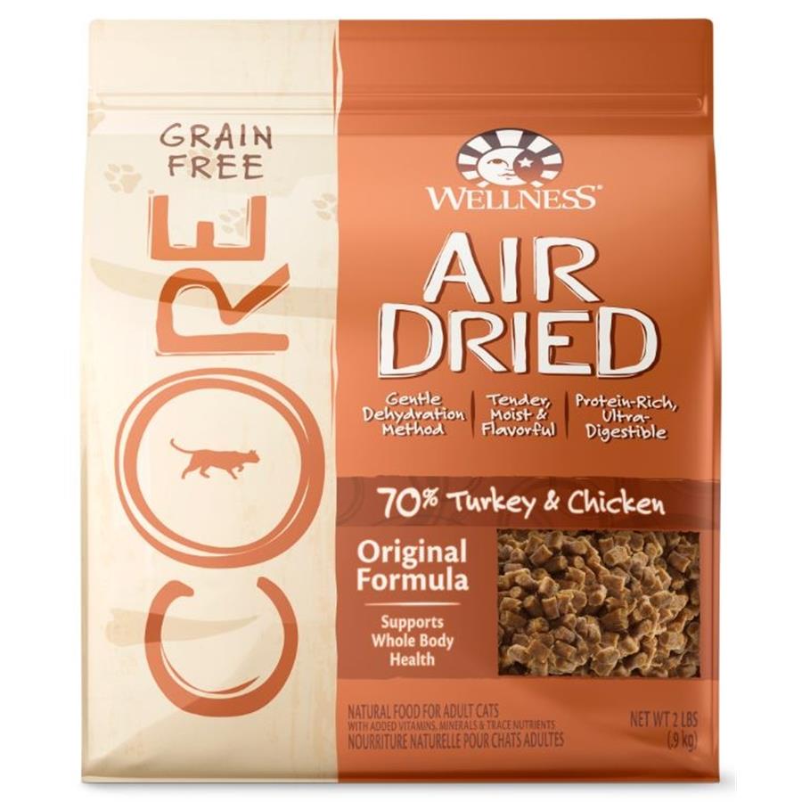 Wellness core air dried cat food on sale