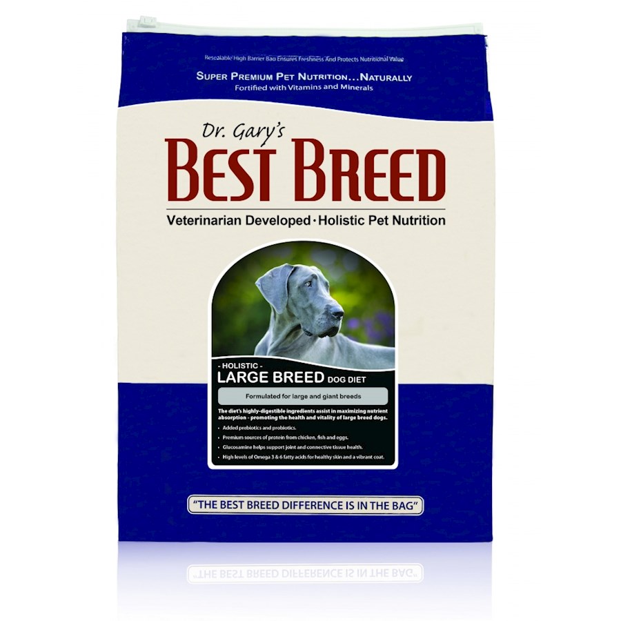 Buy Dr. Gary s Best Breed Holistic Large Breed Dry Dog Food Online