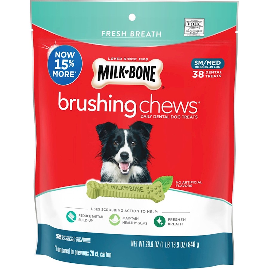 Milk bone brushing chews review sales
