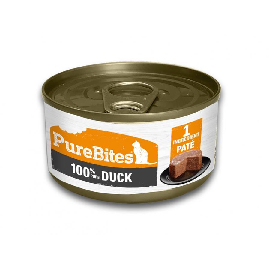 Buy PureBites 100% Pure Duck Pate Cat Food Topper Treat Online