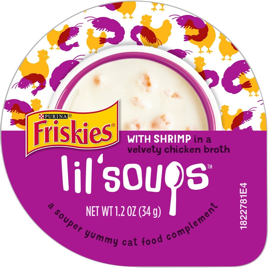 Buy Friskies Natural Grain Free Lil Soups With Shrimp In Chicken