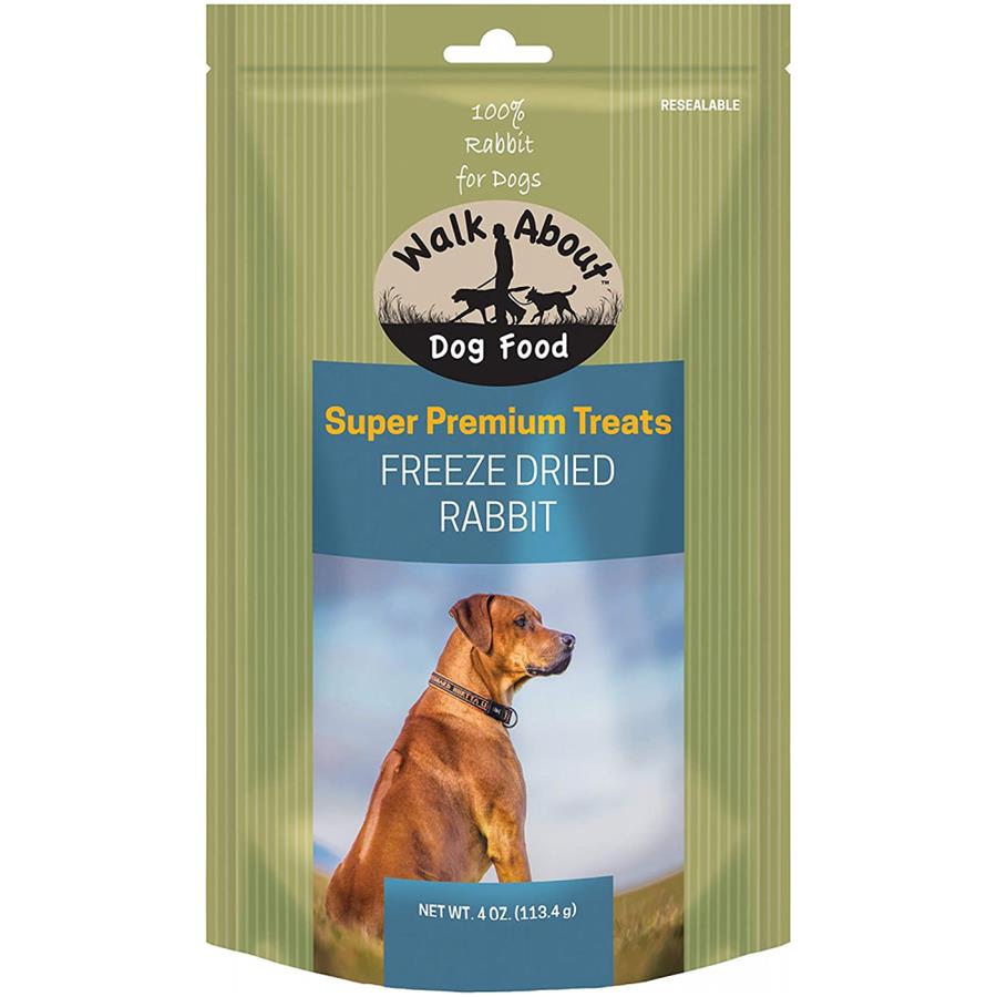 Buy Walk About Freeze Dried Rabbit Dog Treats Online PetCareRx