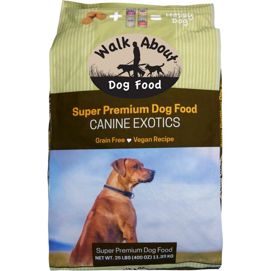 Buy Walk About Grain Free Canine Exotics Vegan Recipe Dry Dog Food