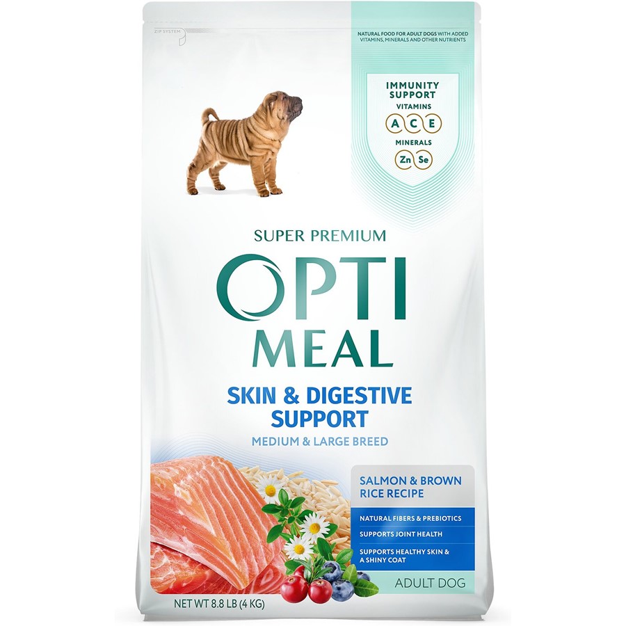 Buy Optimeal Medium Large Breed Skin Digestive Support Salmon