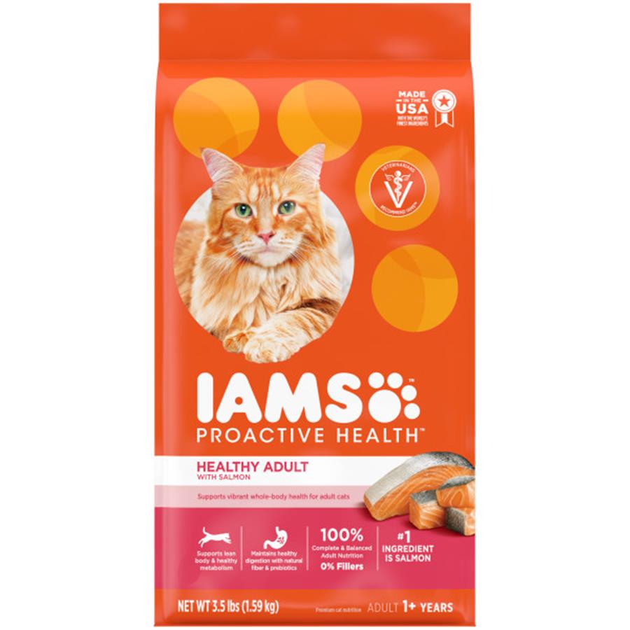 Iams salmon cat online food