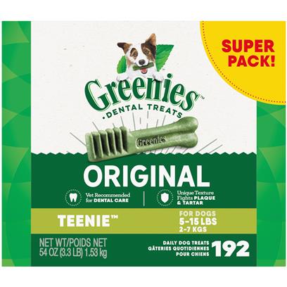 Greenies Original Teenie Natural Dental Care Dog Treats