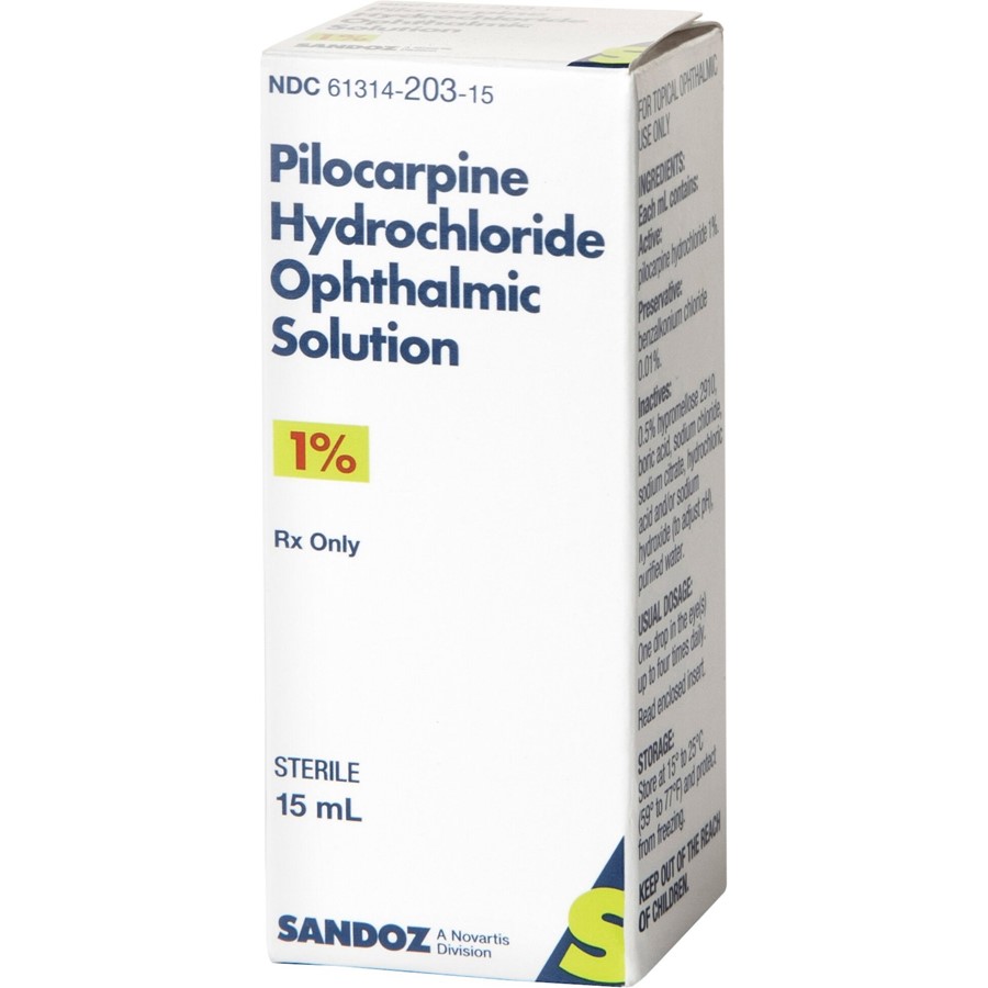 Pilocarpine eye drops for dogs clearance